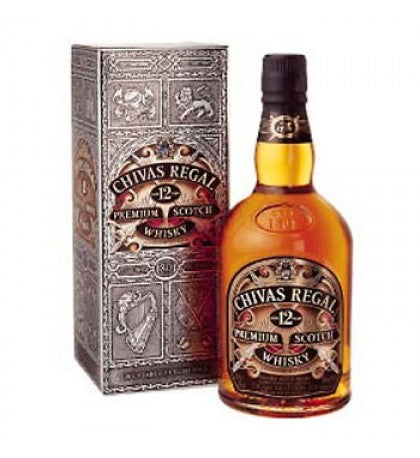 CHIVAS REGAL 12YR W/GLSS             750ml        D