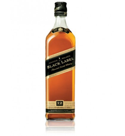 JOHNNIE WALKER BLK 12YR W/GLSS      750    D