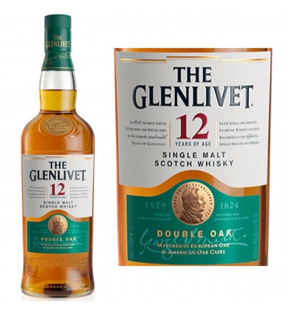 GLENLIVET W/2 SPEY GLSS              750ml           D